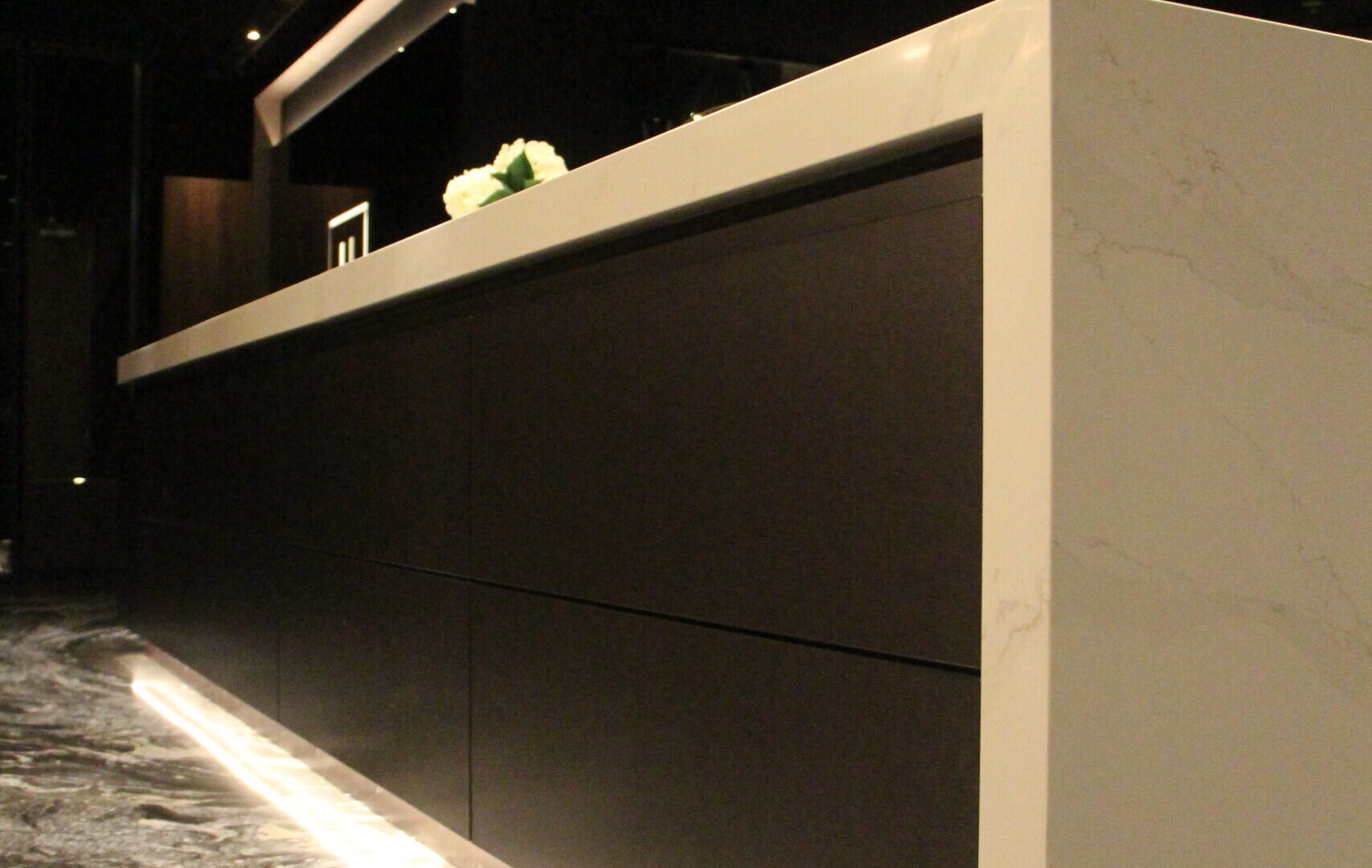 Showroom Kitchen with Silestone Countertop